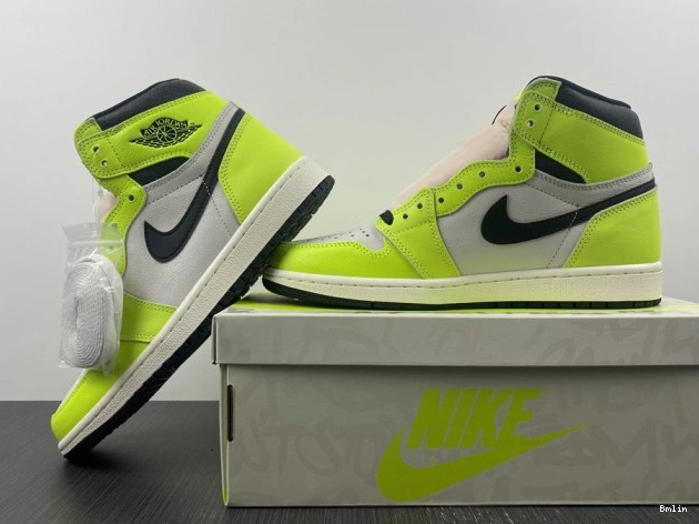 Bmlin shoes Air 1 High OG Jordan Volt 555088-702 0709